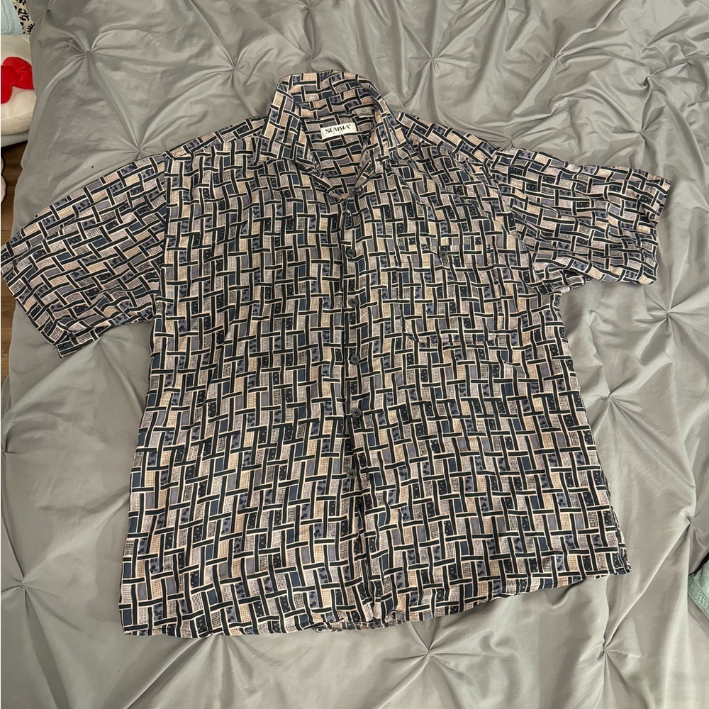 men’s button up